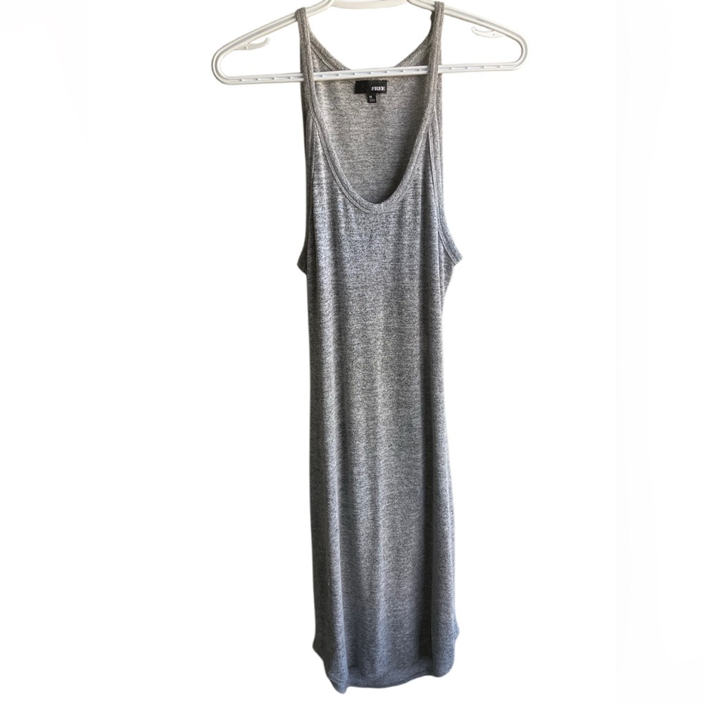 Wilfred free Yasmin body-con cut out dress grey medium